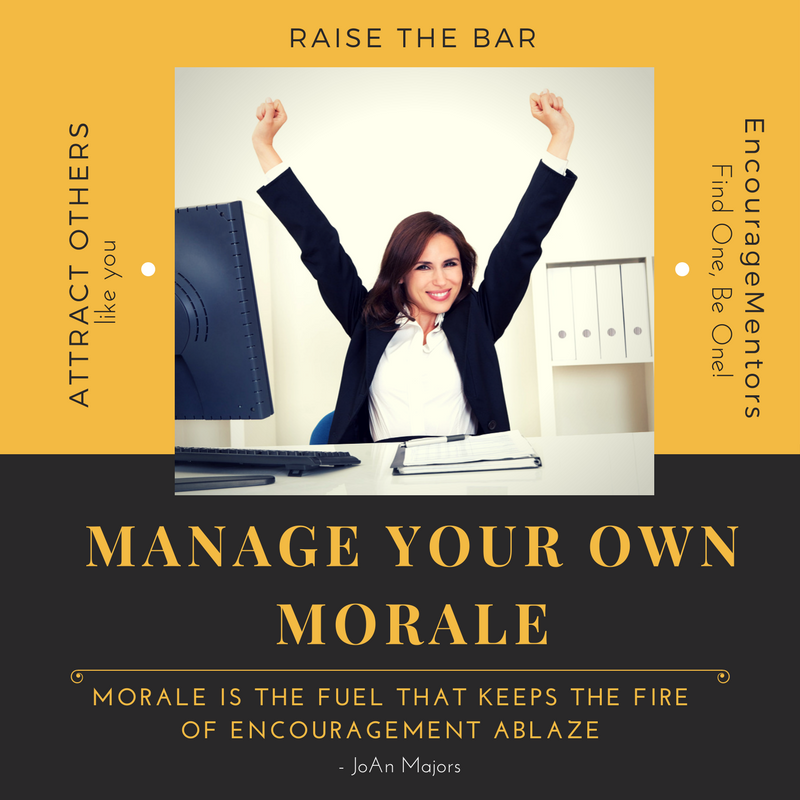 Manage your own Morale